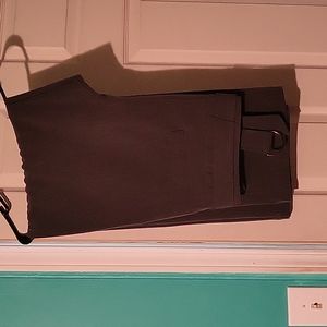 Cato brand size 14 work pants gray with a belt